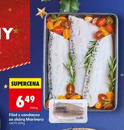 Biedronka Filet z sandacza ze skórą Marinero oferta