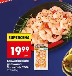 Biedronka Krewetka biała gotowana, 200 g Superfish oferta