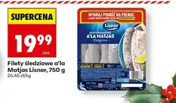 Biedronka Filety śledziowe a'la Matjas, 750 g Lisner oferta