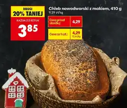 Biedronka Chleb nowodworski z makiem Biedronka oferta