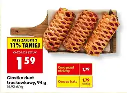 Biedronka Ciastko duet truskawkowy Biedronka oferta