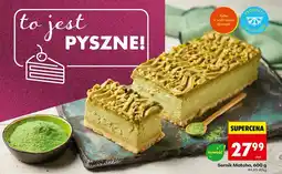 Biedronka Sernik Matcha 600g Biedronka oferta