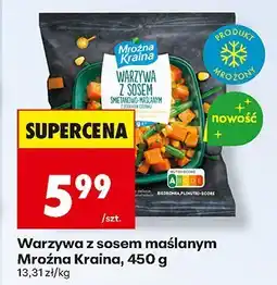 Biedronka Warzywa z sosem maślanym 450 g Mroźna Kraina oferta
