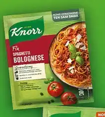 Biedronka Fix boloński Knorr oferta