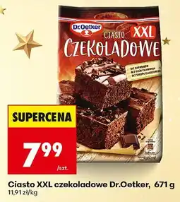 Biedronka Ciasto XXL czekoladowe Dr.Oetker oferta