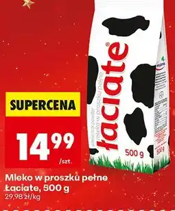Biedronka Mleko w proszku pełne Łaciate oferta