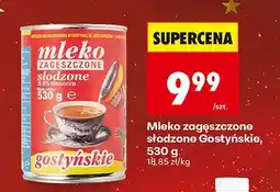 Biedronka Mleko zagęszczone słodzone gostyńskie oferta