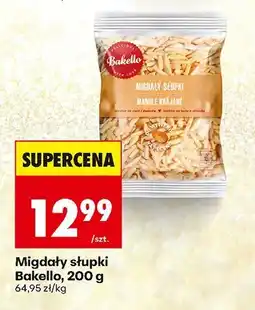 Biedronka Migdały słupki, 200 g Bakello oferta