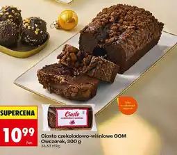 Biedronka Ciasto czekoladowo-wiśniowe, 300 g GOM Owczarek oferta