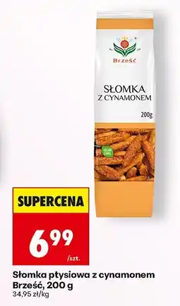 Biedronka Słomka ptysiowa z cynamonem Brześć oferta