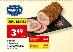 Biedronka Boczek rolowany Kraina Wędlin oferta