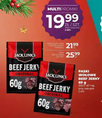 Paski wołowe Beef Jerky Jack Link's Original 60 g