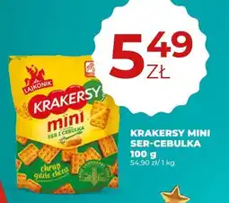 Duży Ben Krakersy mini Lajkonik Ser-Cebulka 100 g oferta