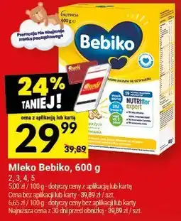 Twój Market Mleko Bebiko, 600 g oferta