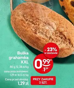 Żabka Bułka grahamka XXL Żabka oferta