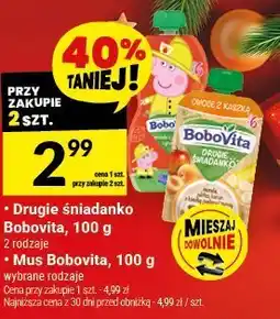 Twój Market Mus owocowy Bobovita, 100 g oferta