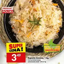 Twój Market Kapusta kiszona, 1 kg Najlepsze Wielkopolski oferta