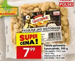 Twój Market Fasola gotowana Łyszczyński, 500 g oferta