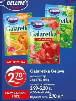 Żabka Galaretka Gellwe - agrestowy oferta