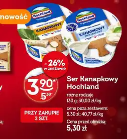 Żabka Ser Kanapkowy Hochland różne rodzaje oferta