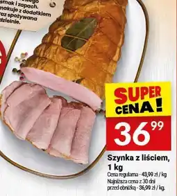 Twój Market Szynka z liściem 1 kg Białecki Wędliny oferta