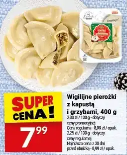 Twój Market Wigilijne pierozki z kapustą i grzybami 400 g Białecki Kuchnia oferta