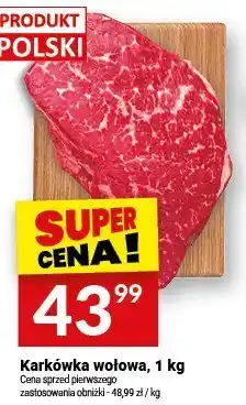 Twój Market Karkówka wołowa, 1 kg Twój Market oferta