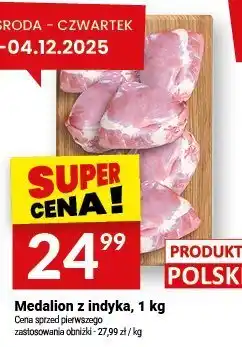 Twój Market Medalion z indyka, 1 kg Twój Market oferta