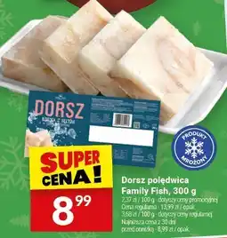 Twój Market Dorsz polędwica Family Fish, 300 g oferta