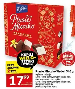Twój Market Ptasie Mleczko Wedel waniliowe, 340 g oferta