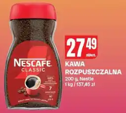 Chorten Kawa rozpuszczalna Nescafe Classic Nestle oferta