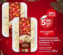 Żabka Pierogi świąteczne z kapustą i grzybami Szamamm oferta