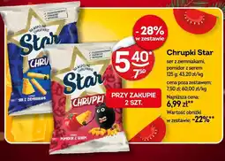 Żabka Chrupki Star ser z ziemniakami, pomidor z serem oferta