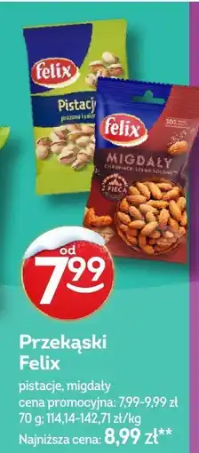 Żabka Przekąski Felix pistacje, migdały oferta