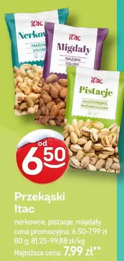 Żabka Przekąski Itac nerkowce, pistacje, migdały oferta