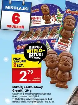 Twój Market Mikołaj czekoladowy Grzeski, 29 g oferta