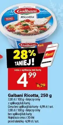 Twój Market Galbani Ricotta, 250 g oferta