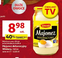 Auchan Majonez dekoracyjny Winiary 700 ml oferta