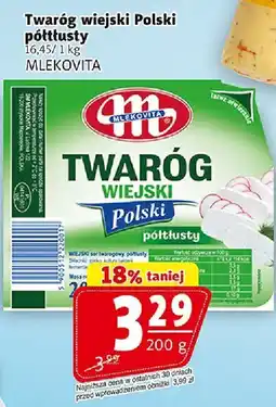 Prim Market Twaróg Twaróg wiejski Polski półtłusty Mlekovita oferta