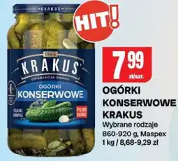 Chorten Ogórki konserwowe Krakus Maspex oferta