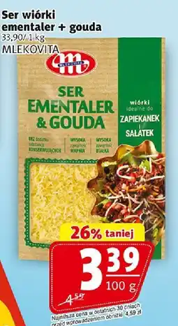 Prim Market Ser Ser wiórki ementaler z goudą Mlekovita oferta