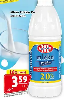 Prim Market Mleko Mleko Polskie 2% Mlekovita oferta