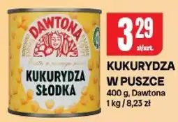 Chorten Kukurydza słodka w puszce Dawtona oferta