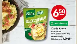 Żabka Danie Knorr różne rodzaje oferta