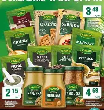 Chorten Musztarda Kamis 185g wybrany asortyment McCormick 4 g/23-25 szt oferta