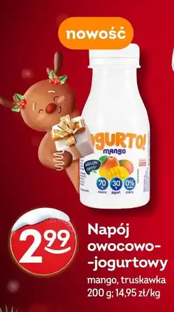 Żabka Napój owocowo-jogurtowy mango, truskawka Żabka oferta