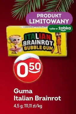 Żabka Guma Italian Brainrot oferta
