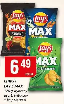 Chorten Chipsy LAY'S MAX oferta