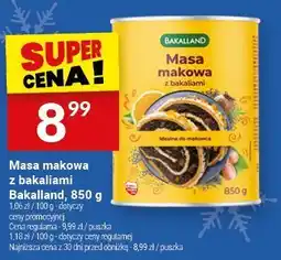 Twój Market Masa makowa z bakaliami Bakalland, 850 g oferta