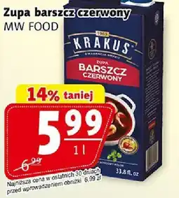 Prim Market Zupa barszcz czerwony Krakus MW FOOD oferta